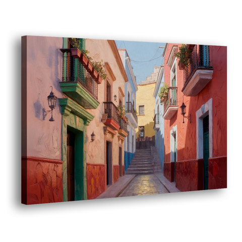 Callejón del Beso Alley - Canvas Wall Art