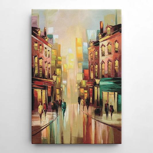 Camden Downtown Streetscape - Canvas Wall Art
