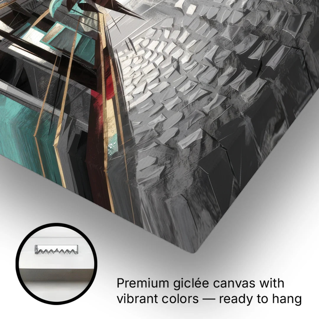 Camden Urban Charm - Canvas Wall Art - Gallery Wrap Corner