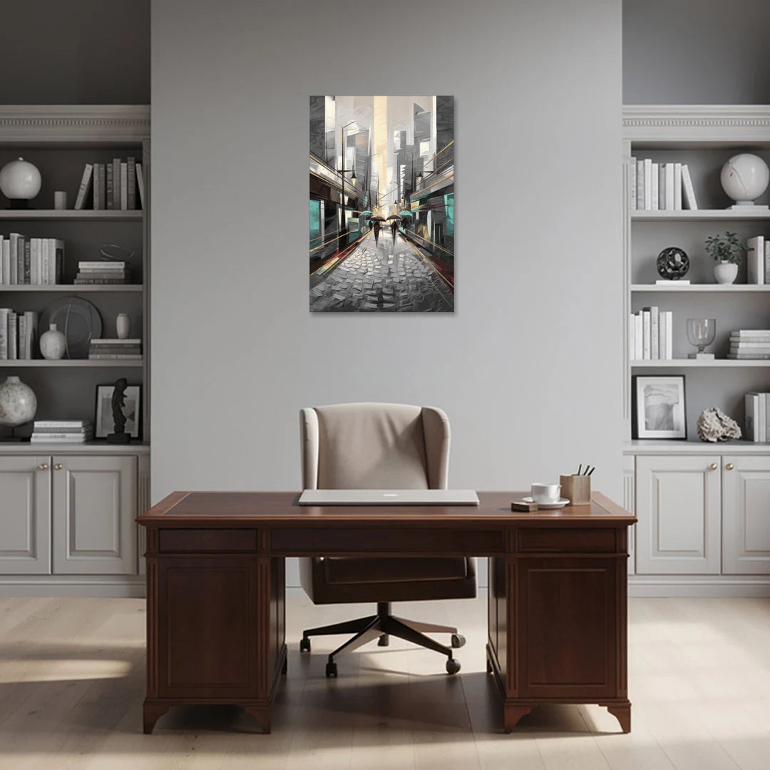 Camden Urban Charm - Canvas Wall Art - Office - 24x36
