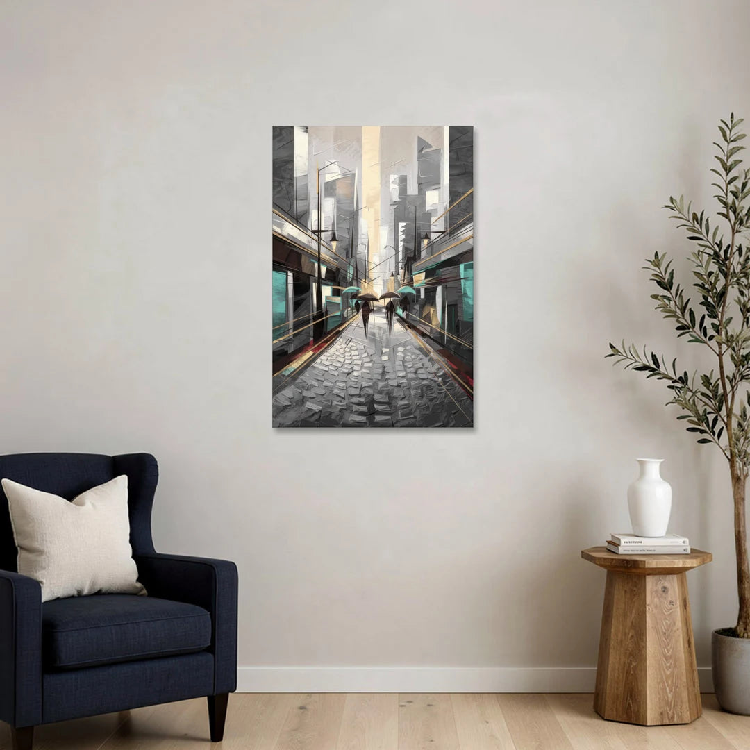 Camden Urban Charm - Canvas Wall Art - Sofa - 24x36