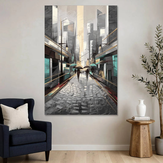 Camden Urban Charm - Canvas Wall Art - Sofa - 40x60