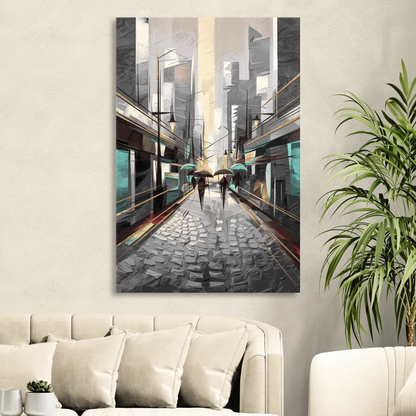 Camden Urban Charm Sitting Room - Canvas Wall Art