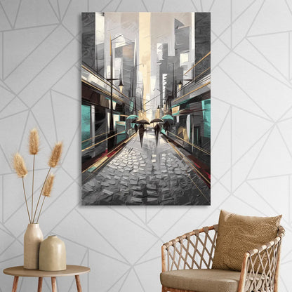 Camden Urban Charm Living Room - Canvas Wall Art