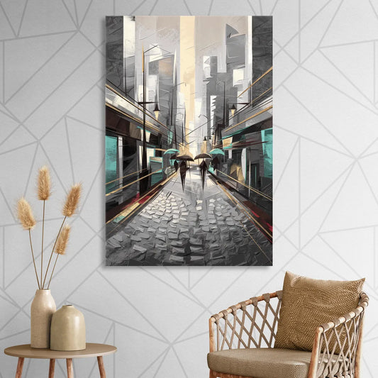 Camden Urban Charm Living Room - Canvas Wall Art