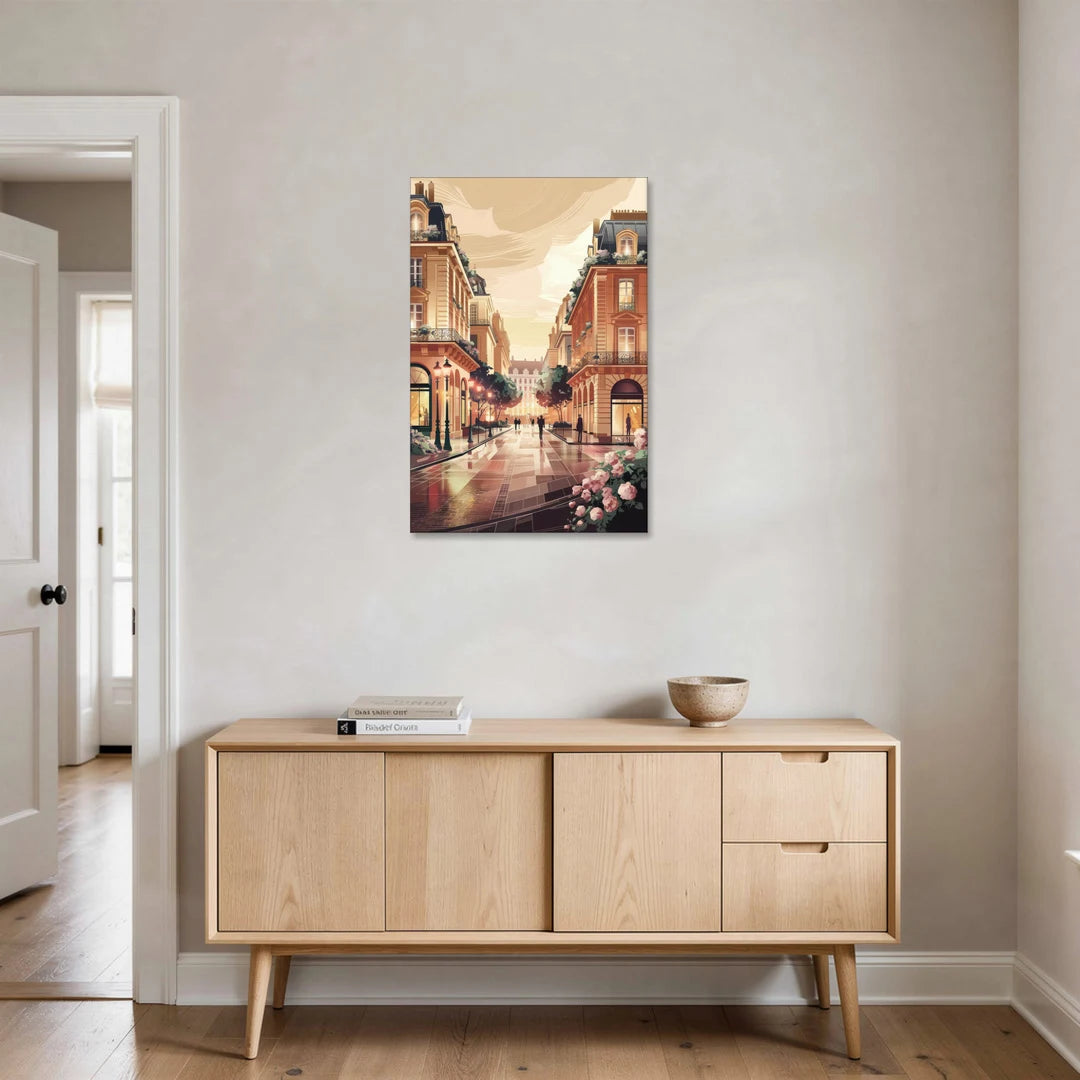 Camden Urban Charm Cityscape - Canvas Wall Art - Coffee Table - 24x36