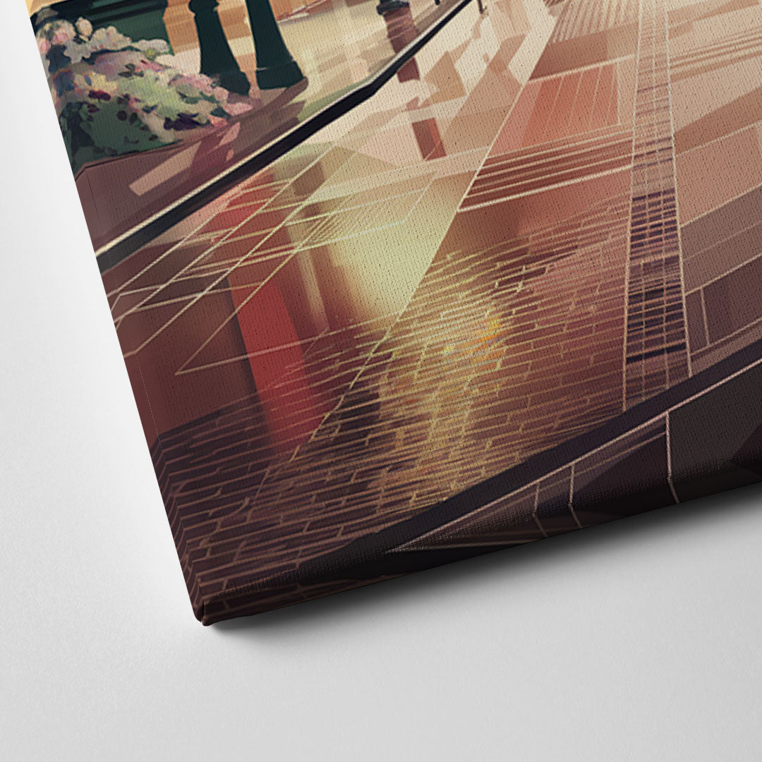 Camden Urban Charm Cityscape Canvas Close Up