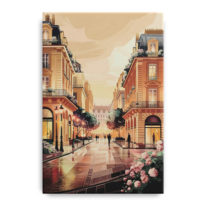 Camden Urban Charm Cityscape Front - Canvas Wall Art