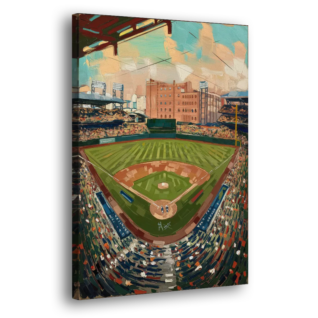 Camden Yards Orioles Tribute Side - Canvas Wall Art