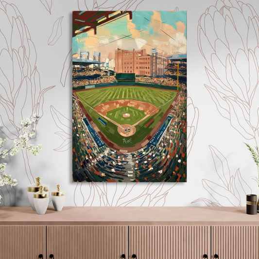 Camden Yards Orioles Tribute Living Room - Canvas Wall Art