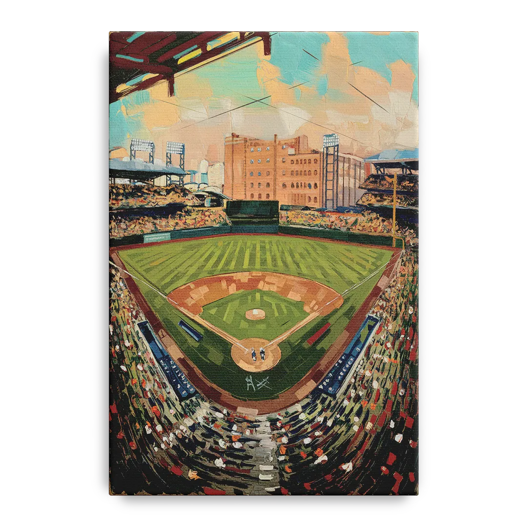 Camden Yards Orioles Tribute Front - Canvas Wall Art