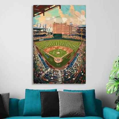 Camden Yards Orioles Tribute Sitting Room - Canvas Wall Art