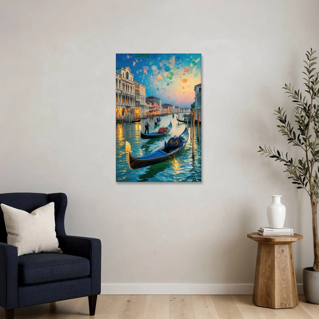Canal Grande Serenity - Canvas Wall Art - Sofa - 24x36