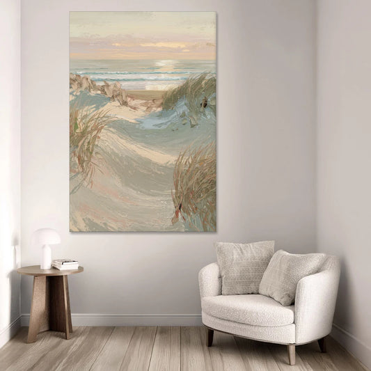 Cape May Coastal Serenity - Canvas Wall Art - Sofa - 40x60