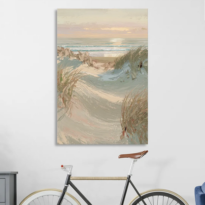 Cape May Coastal Serenity Sitting Room - Canvas Wall Art