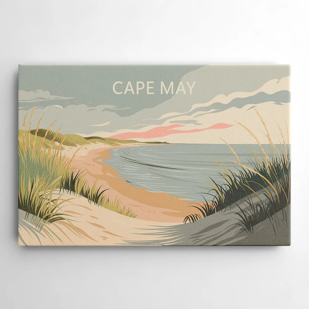 Cape May Ocean Breeze - Canvas Wall Art