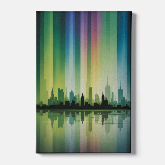 Capital Lights - Canvas Wall Art