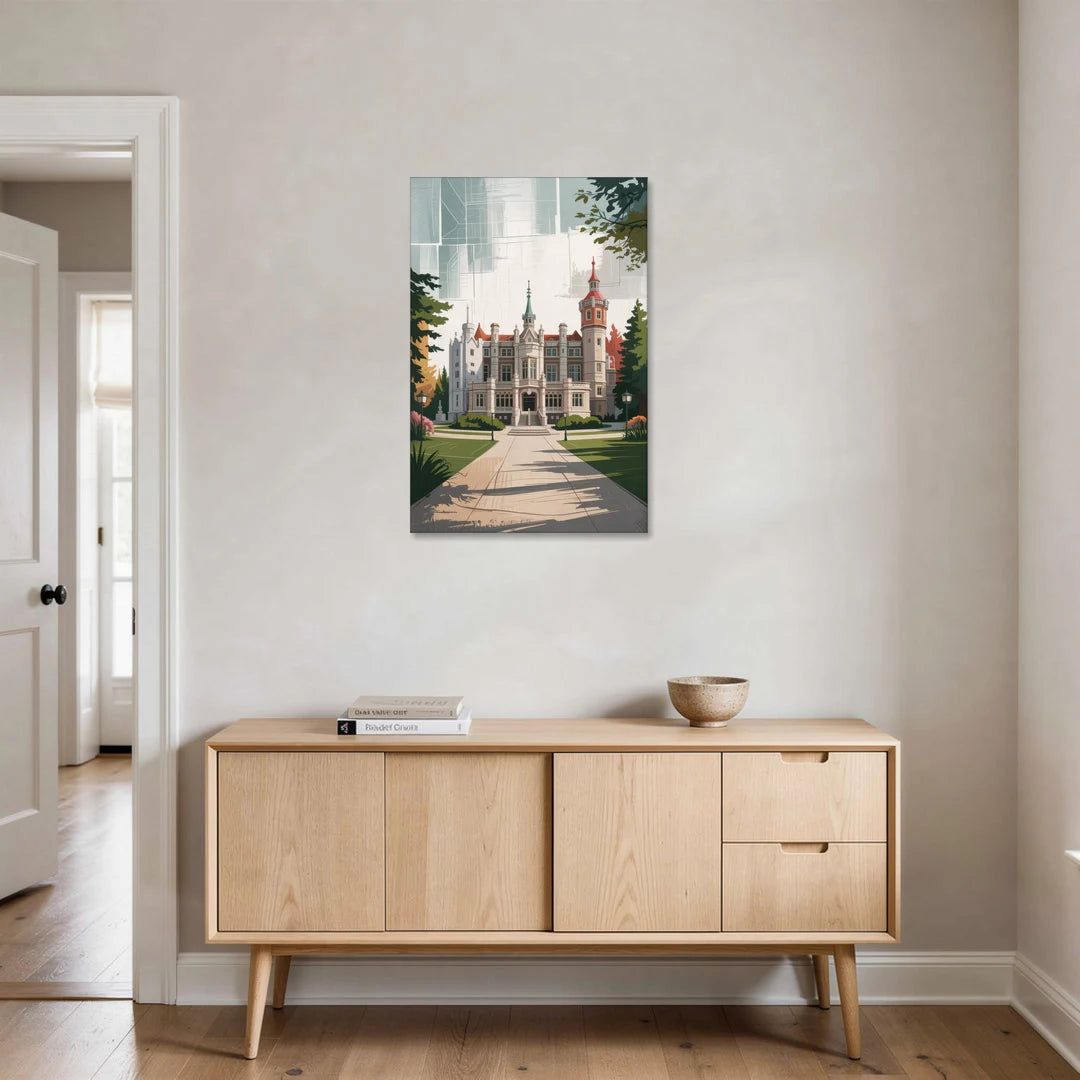 Casa Loma Historic View - Canvas Wall Art - Coffee Table - 24x36