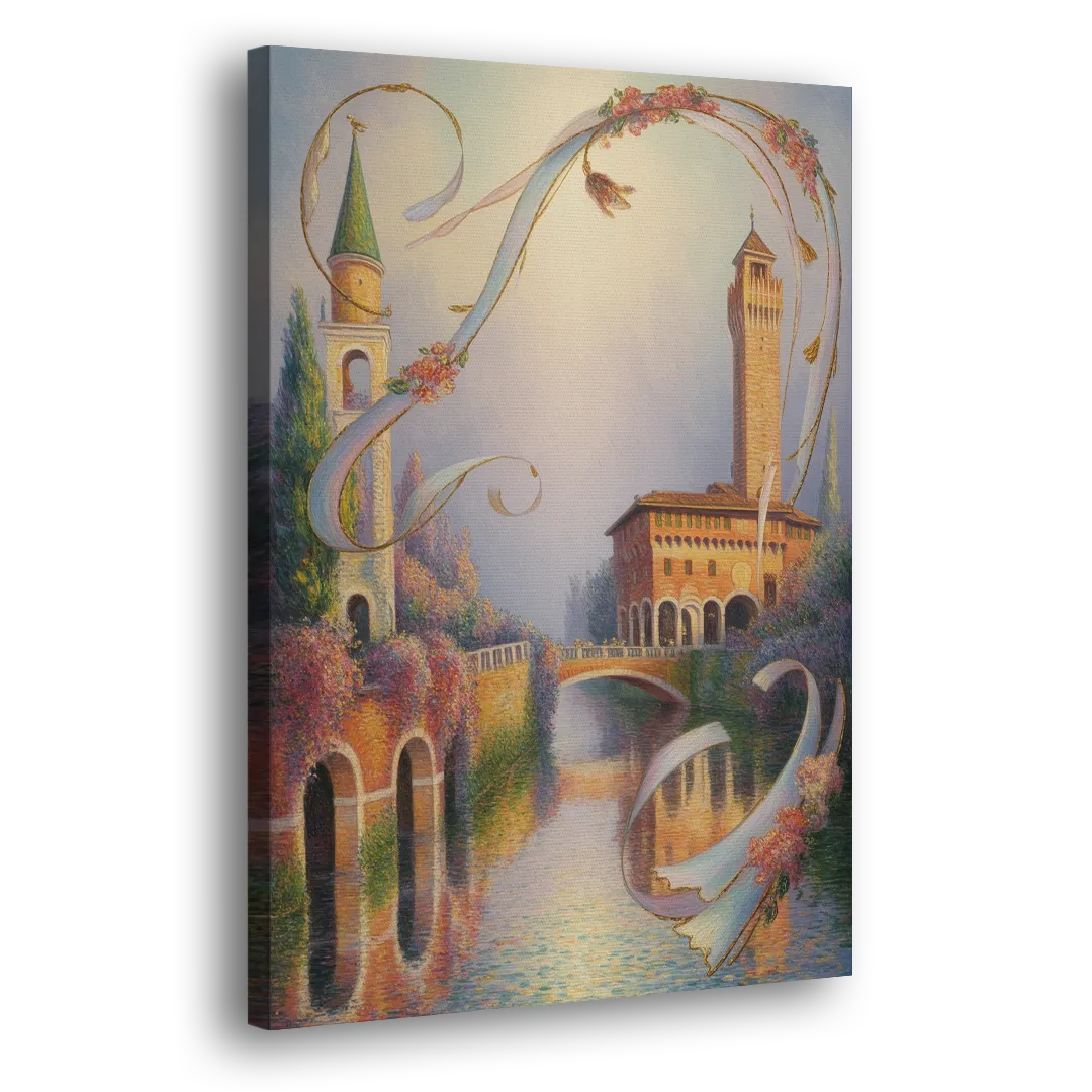 Castelvecchio Charm Side - Canvas Wall Art