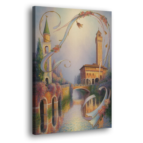 Castelvecchio Charm - Canvas Wall Art