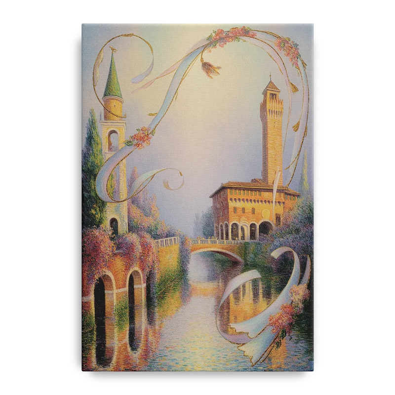 Castelvecchio Charm Front - Canvas Wall Art