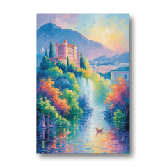 Castle Hill View - Canvas Wall Art - Front