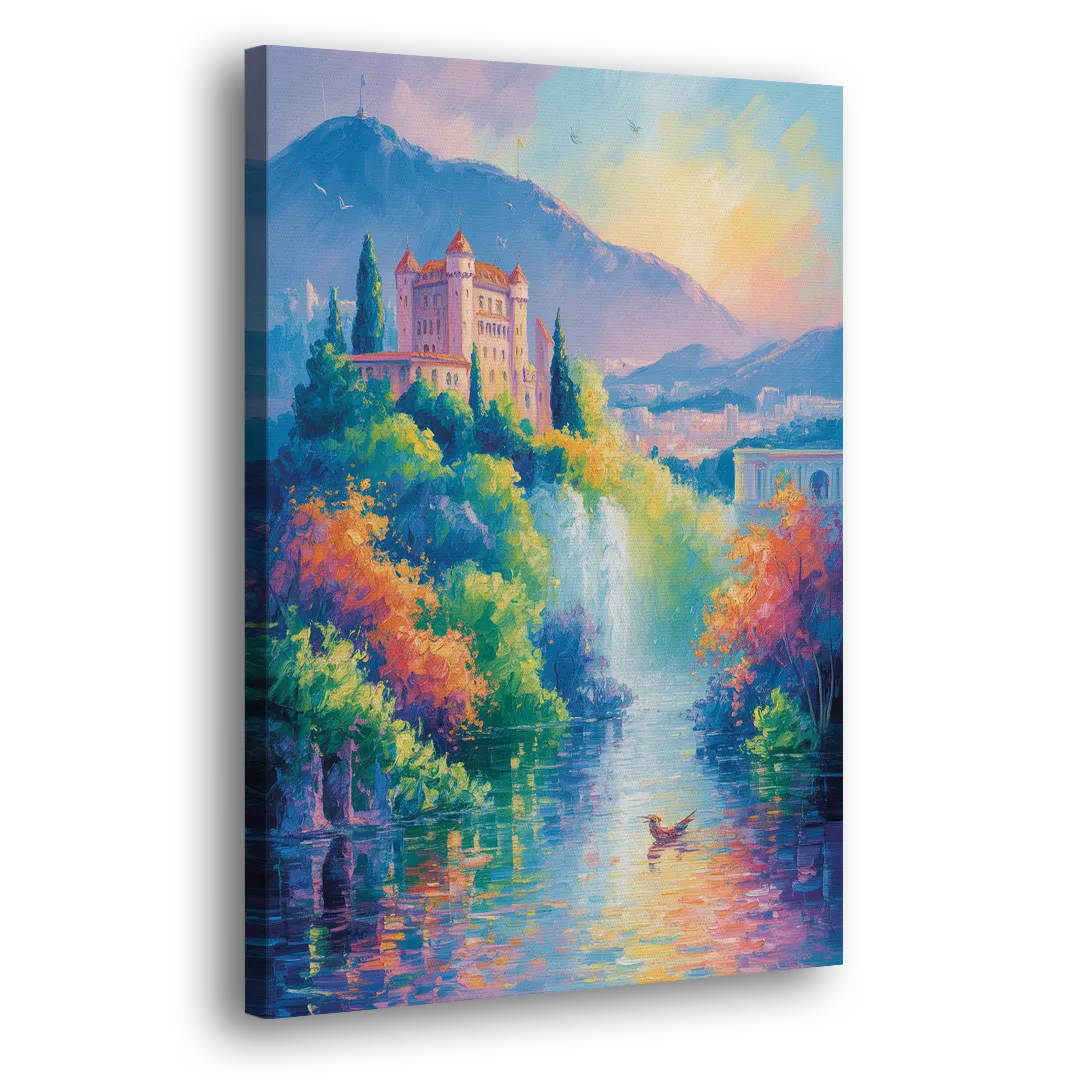 Castle Hill View Side - Canvas Wall Art