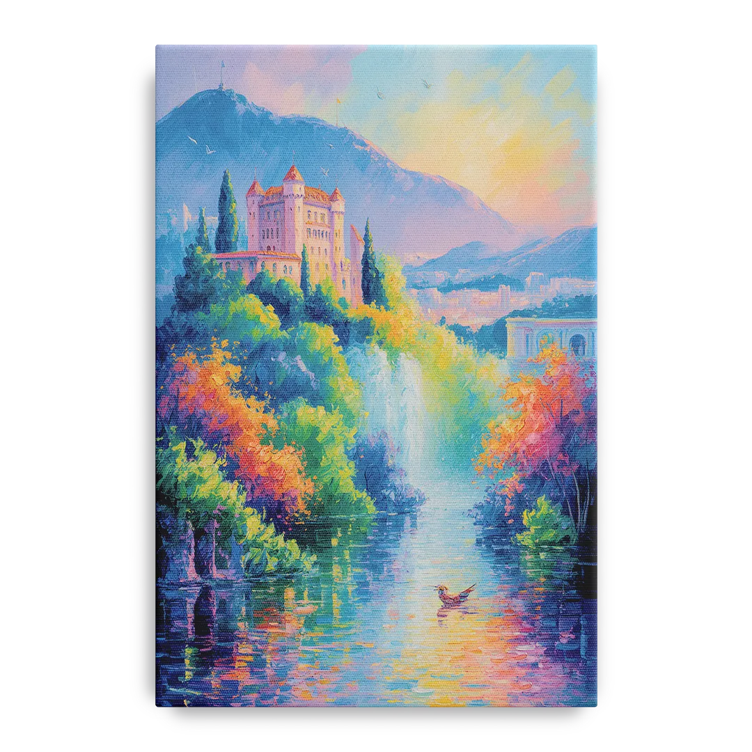 Castle Hill View Front - Canvas Wall Art