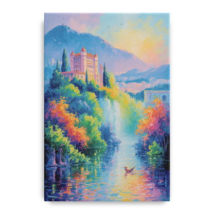 Castle Hill View Front - Canvas Wall Art