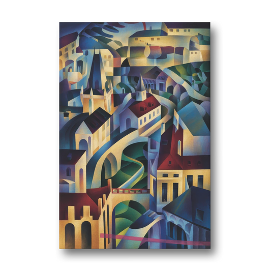 Castle Hill Views - Canvas Wall Art - Front