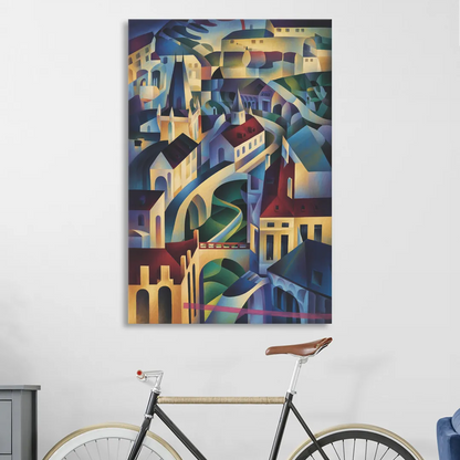 Castle Hill Views Sitting Room - Canvas Wall Art