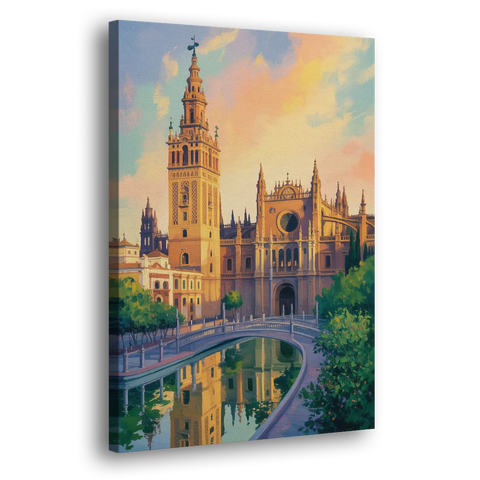 Cathedral Charm - Canvas Wall Art
