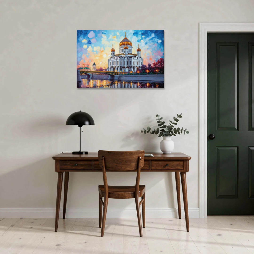 Cathedral of Christ Light - Canvas Wall Art - Office - 36x24