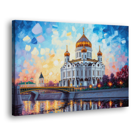 Cathedral of Christ Light - Canvas Wall Art - Side