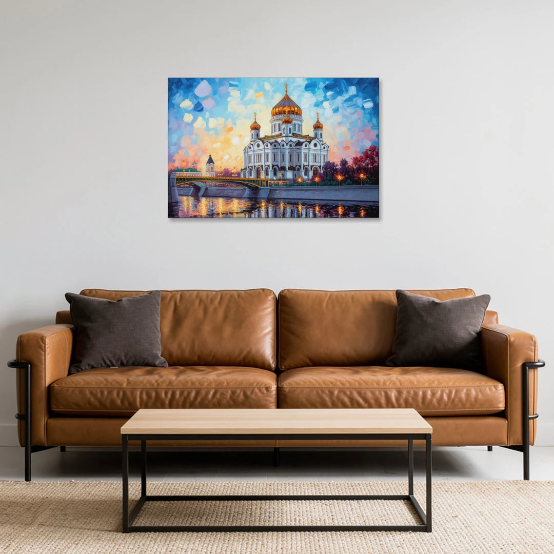 Cathedral of Christ Light - Canvas Wall Art - Sofa - 36x24