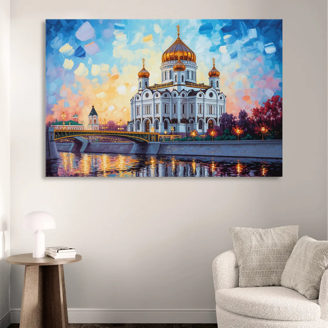 Cathedral of Christ Light Sitting Room - Canvas Wall Art