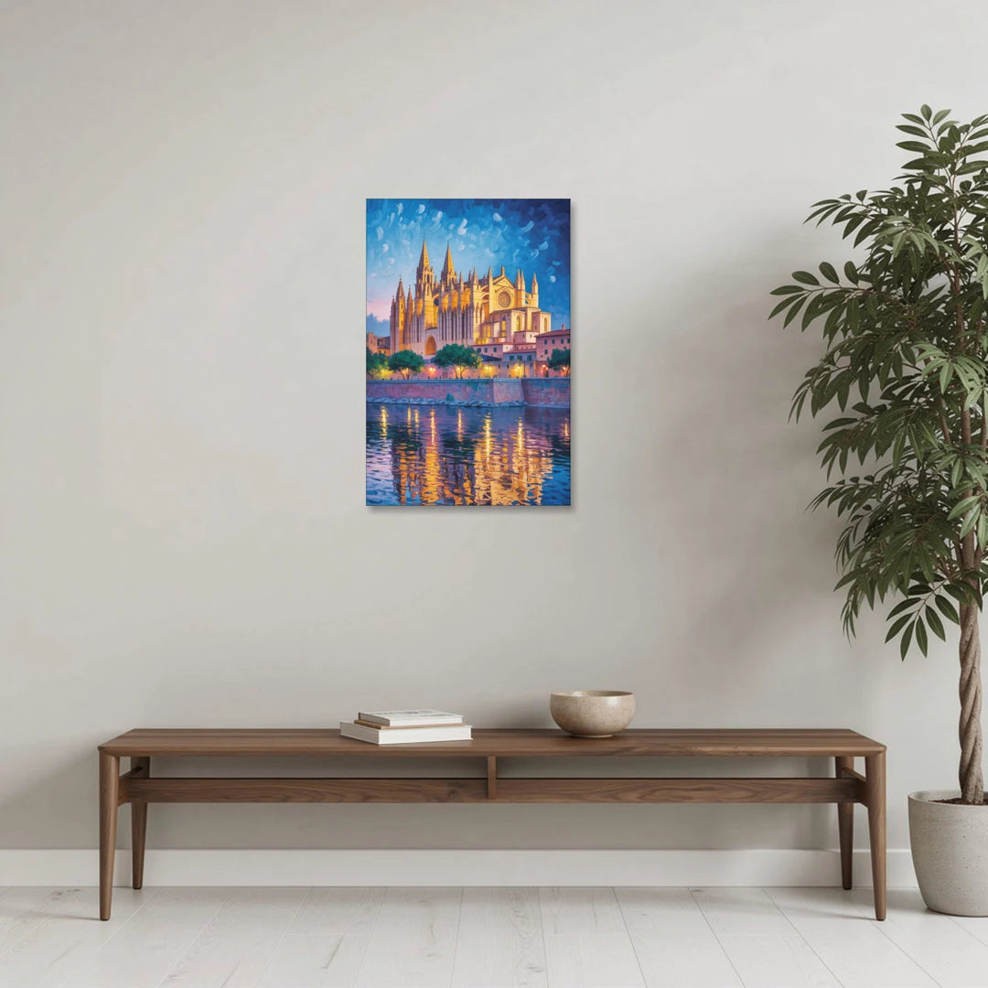 Cathedral of Santa Maria - Canvas Wall Art - Coffee Table - 20x30