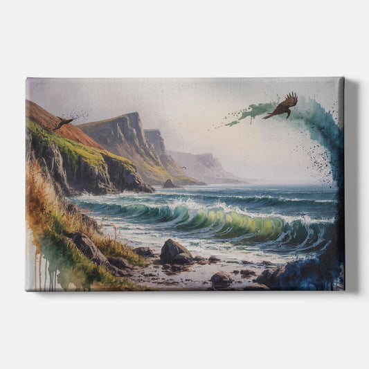 Celtic Coastline - Canvas Wall Art