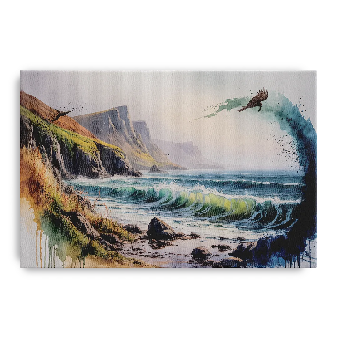 Celtic Coastline Front - Canvas Wall Art