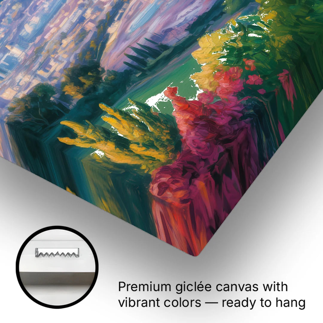 Cerro de la Silla View - Canvas Wall Art - Gallery Wrap Corner