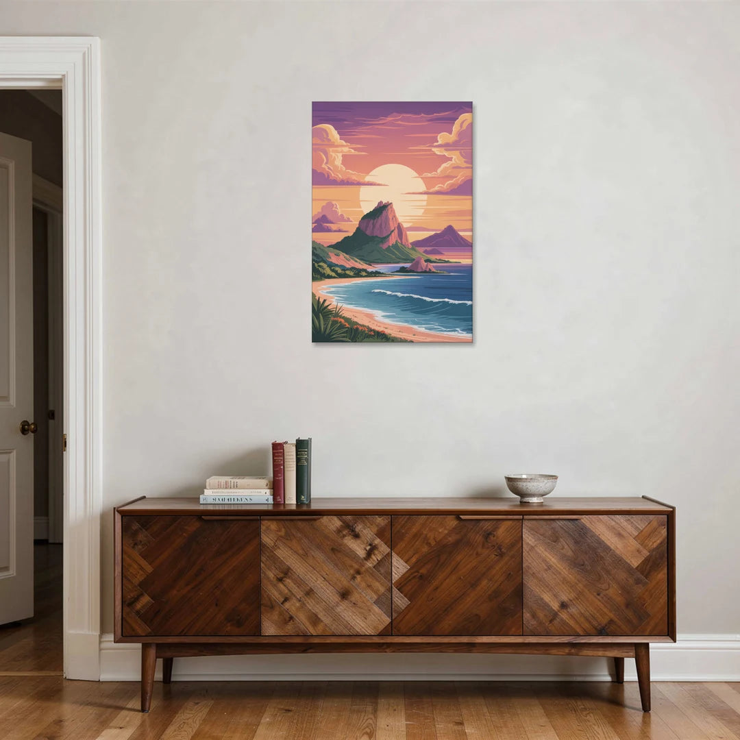 Cerro del Crestón Sunset - Canvas Wall Art - Coffee Table - 24x36