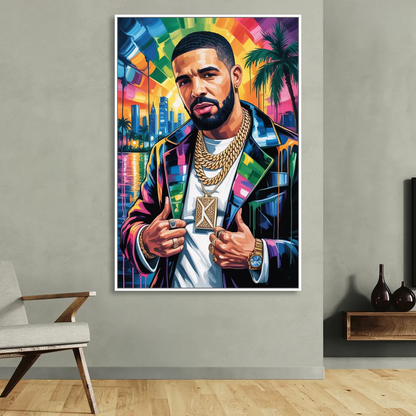 Certified Mood Living Room - White Canvas Wall Art