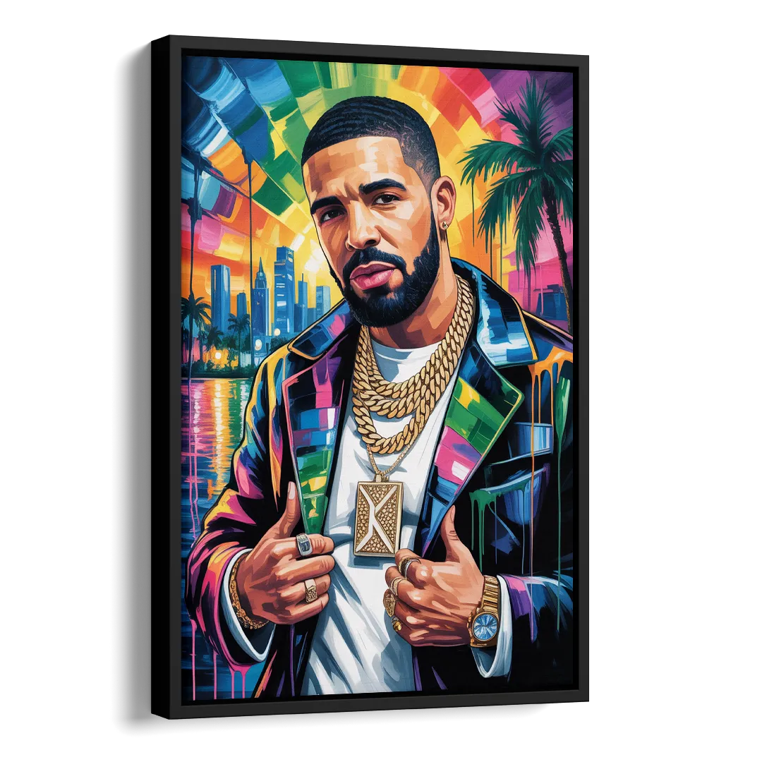 Certified Mood Side - Black Canvas Wall Art