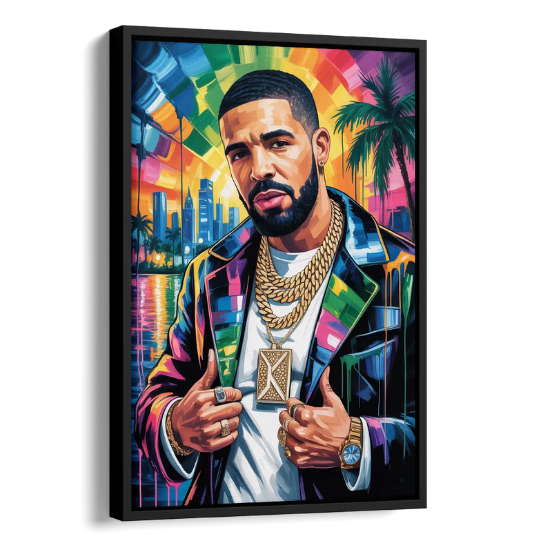 Certified Mood Side - Black Canvas Wall Art