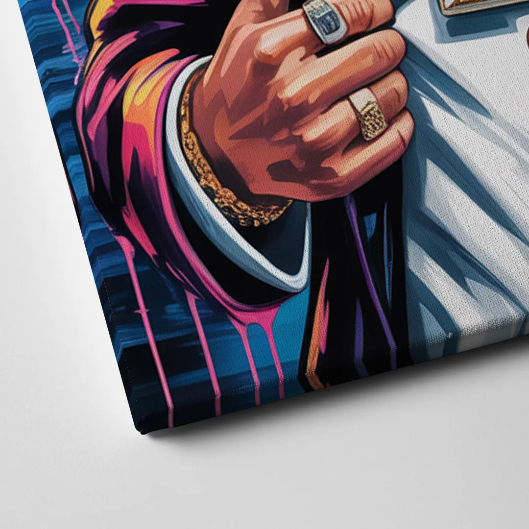 Certified Mood Canvas Close Up