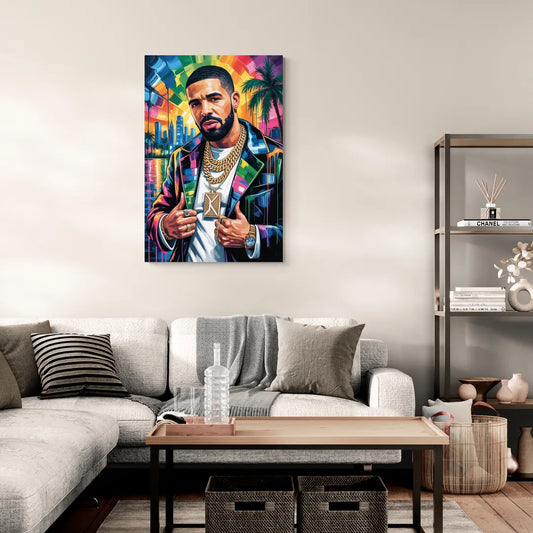 Certified Mood - Canvas Wall Art Living Room
