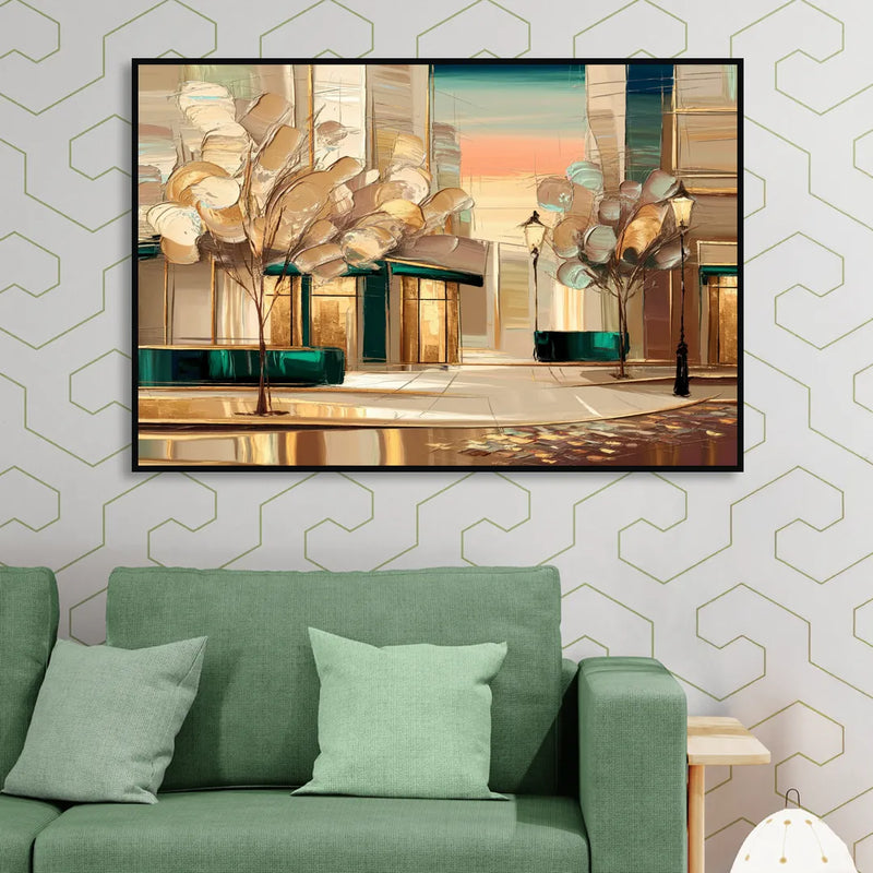 Chandler Artistic Vibes Sitting Room - Black Canvas Wall Art