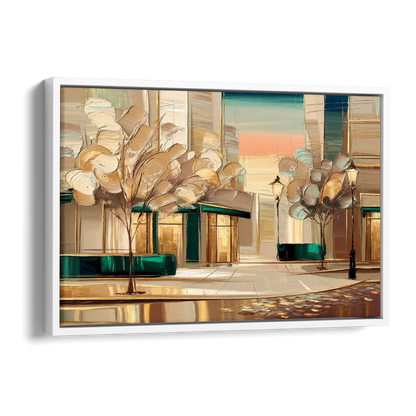 Chandler Artistic Vibes Side - White Canvas Wall Art