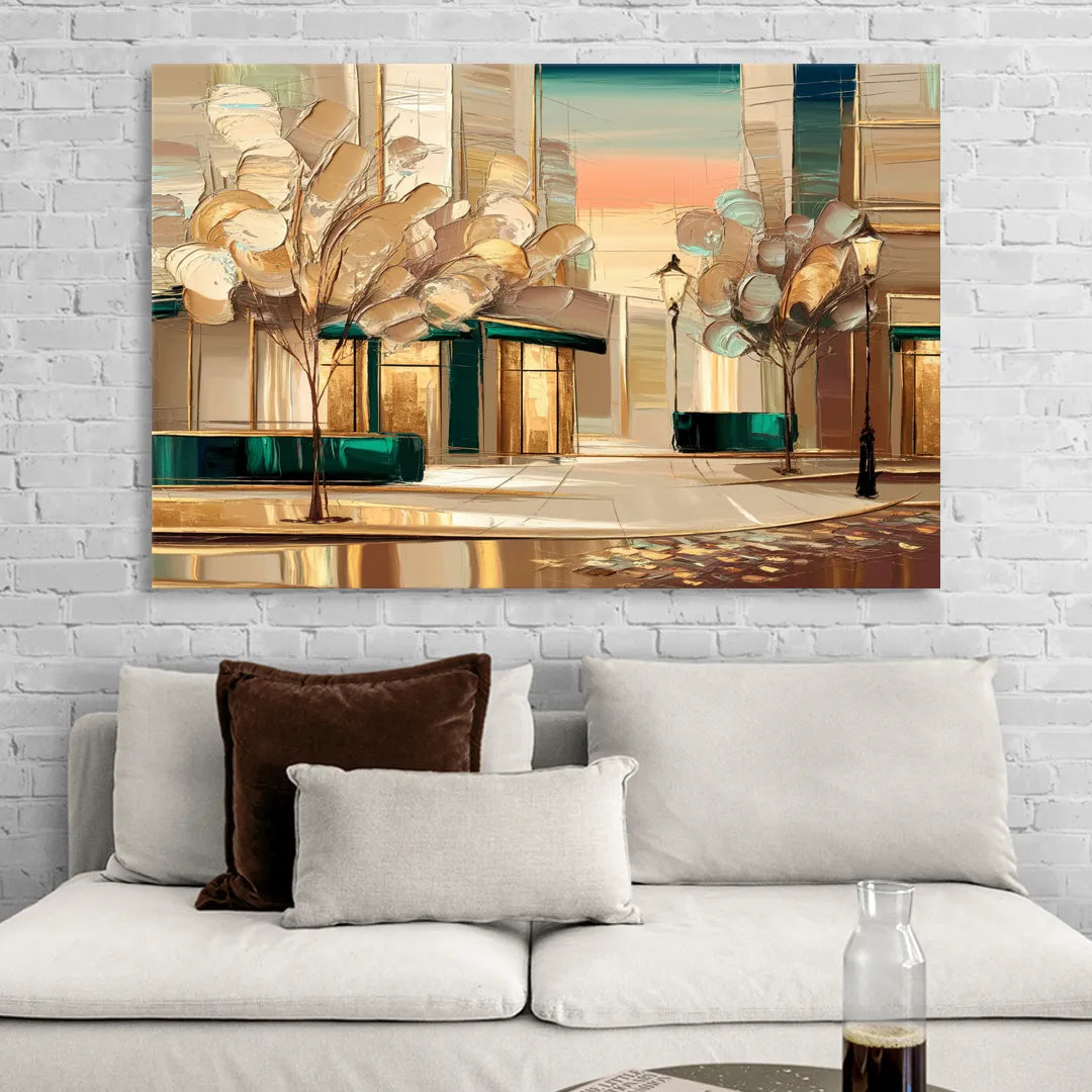 Chandler Artistic Vibes Living Room - Canvas Wall Art