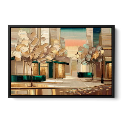 Chandler Artistic Vibes Front - Black Canvas Wall Art